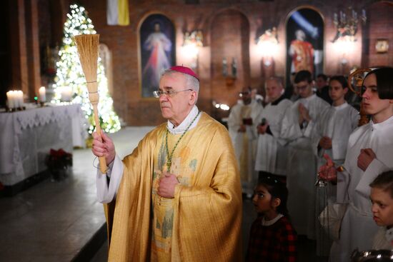 Празднование католического Рождества 