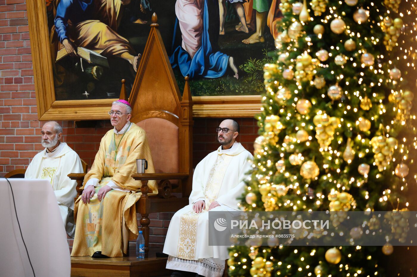 Празднование католического Рождества 