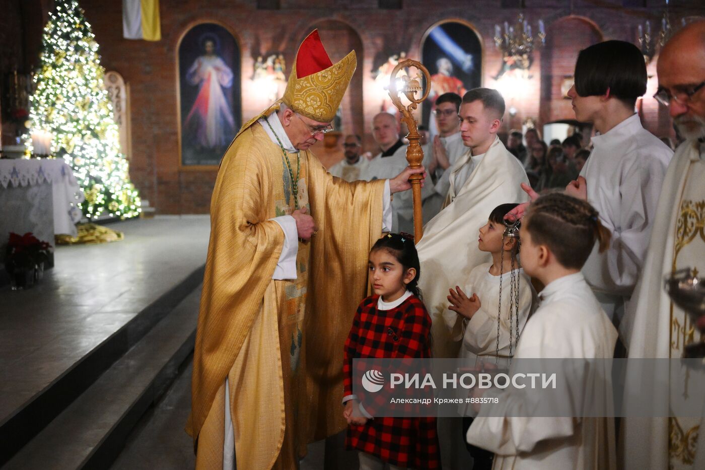 Празднование католического Рождества 