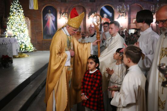 Празднование католического Рождества 