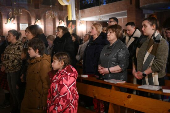 Празднование католического Рождества 