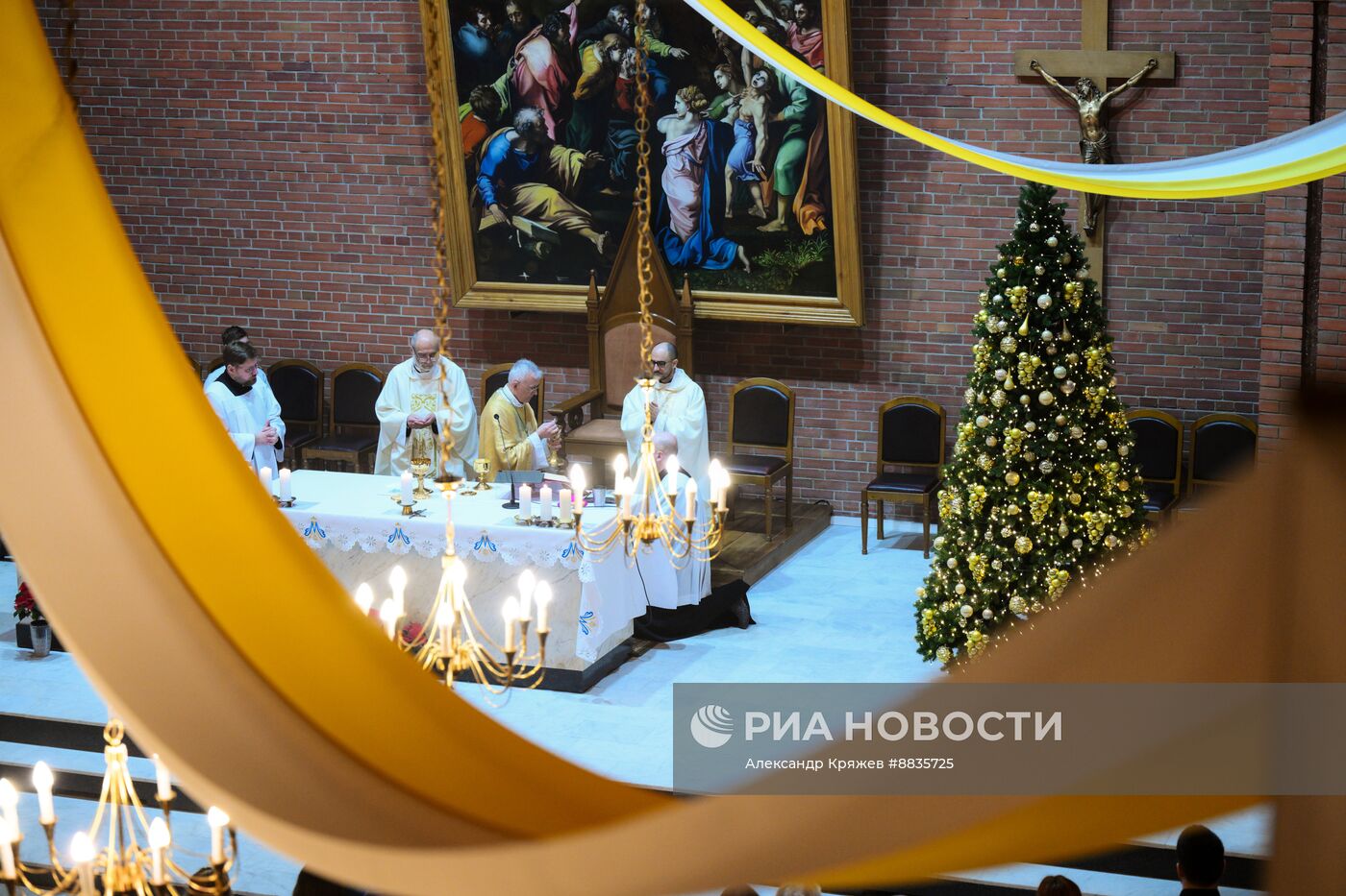 Празднование католического Рождества 