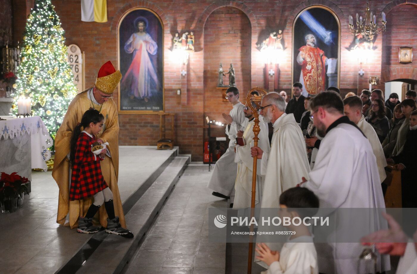 Празднование католического Рождества 