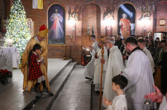 Празднование католического Рождества 