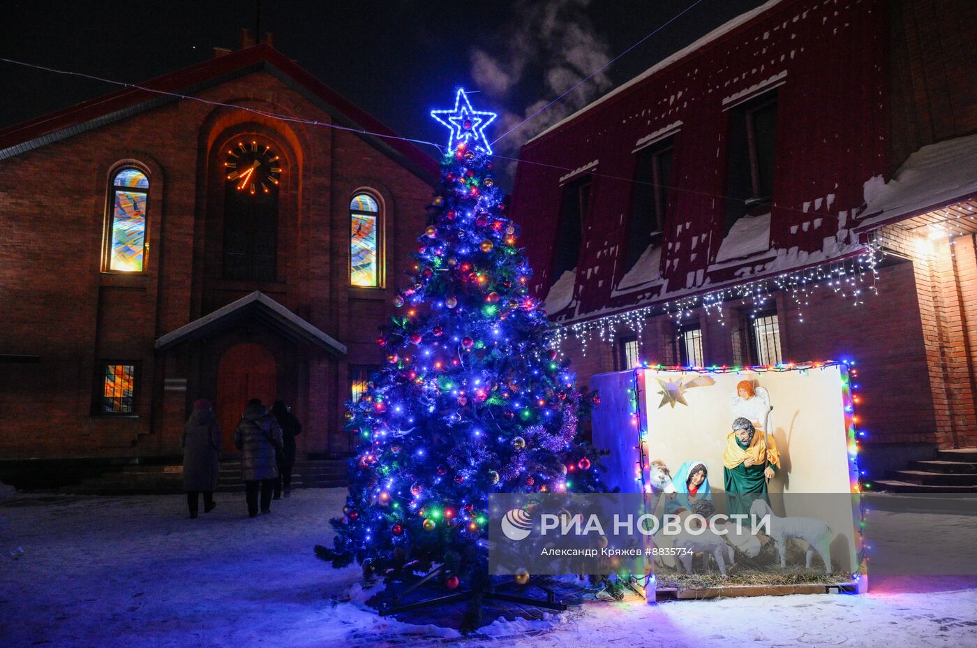 Празднование католического Рождества 