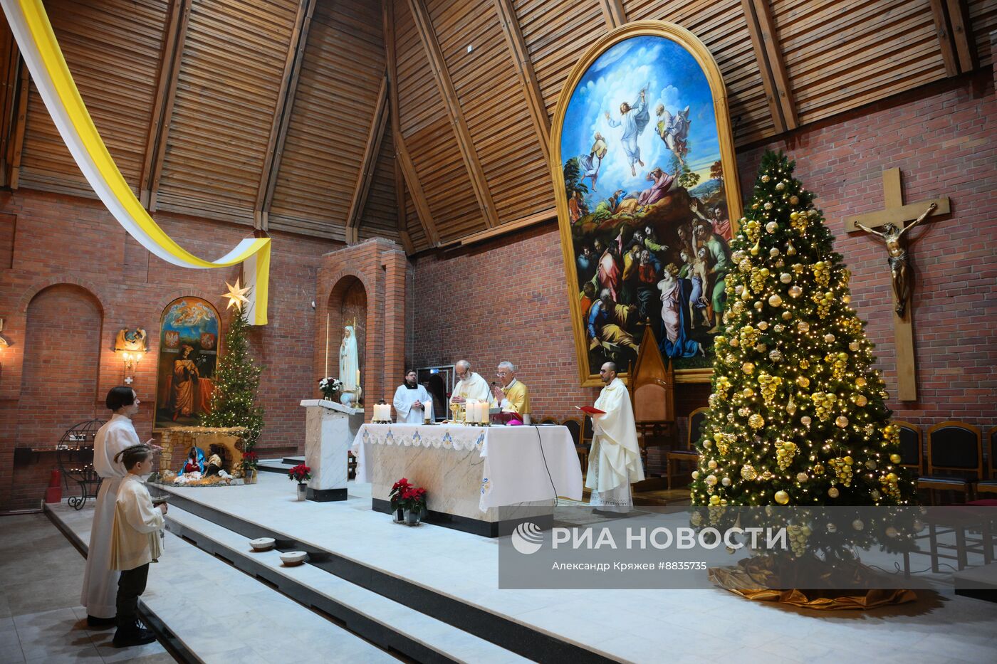 Празднование католического Рождества 