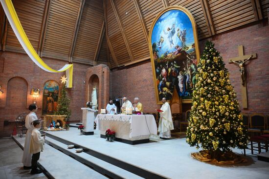 Празднование католического Рождества 