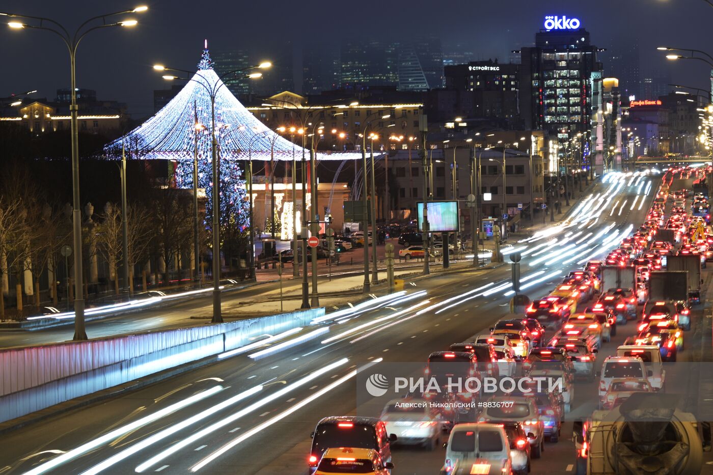 Пробки в Москве