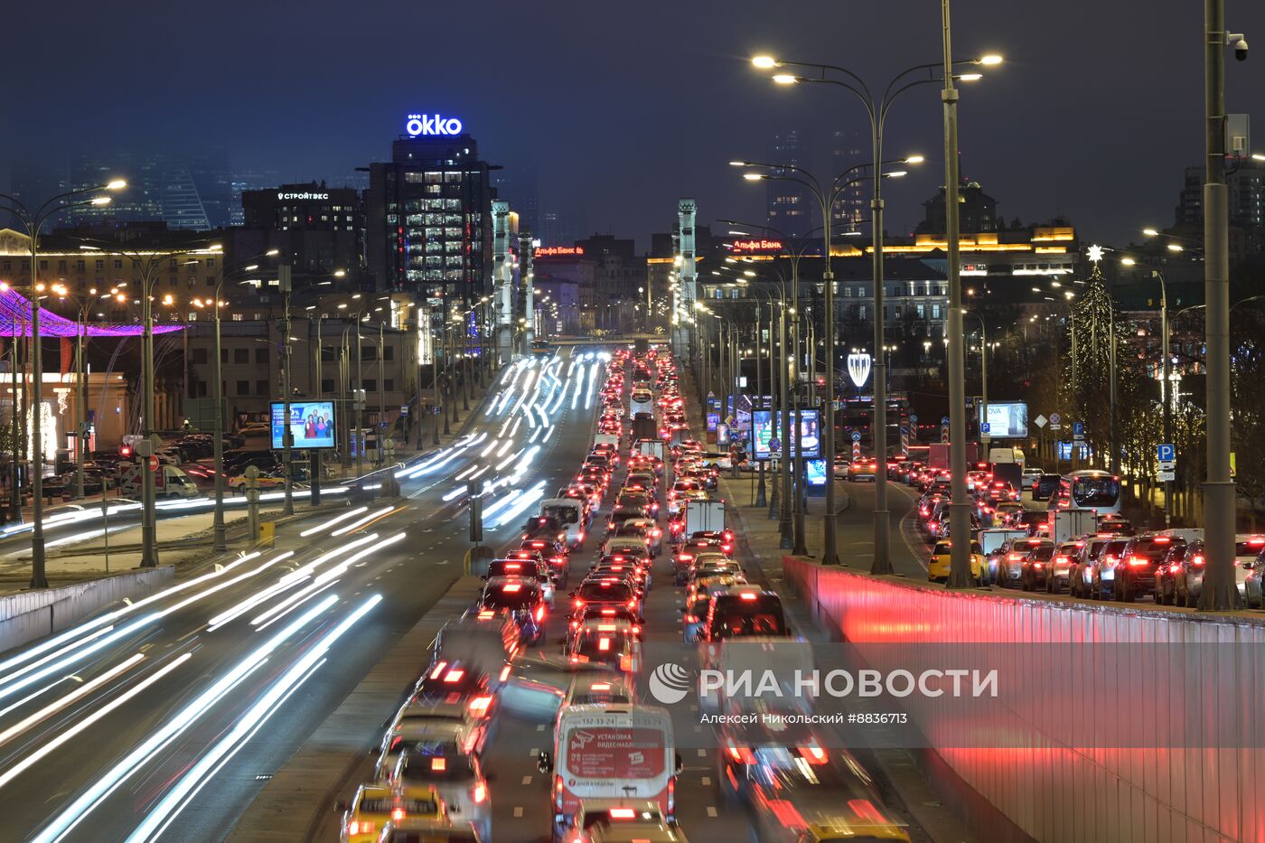 Пробки в Москве