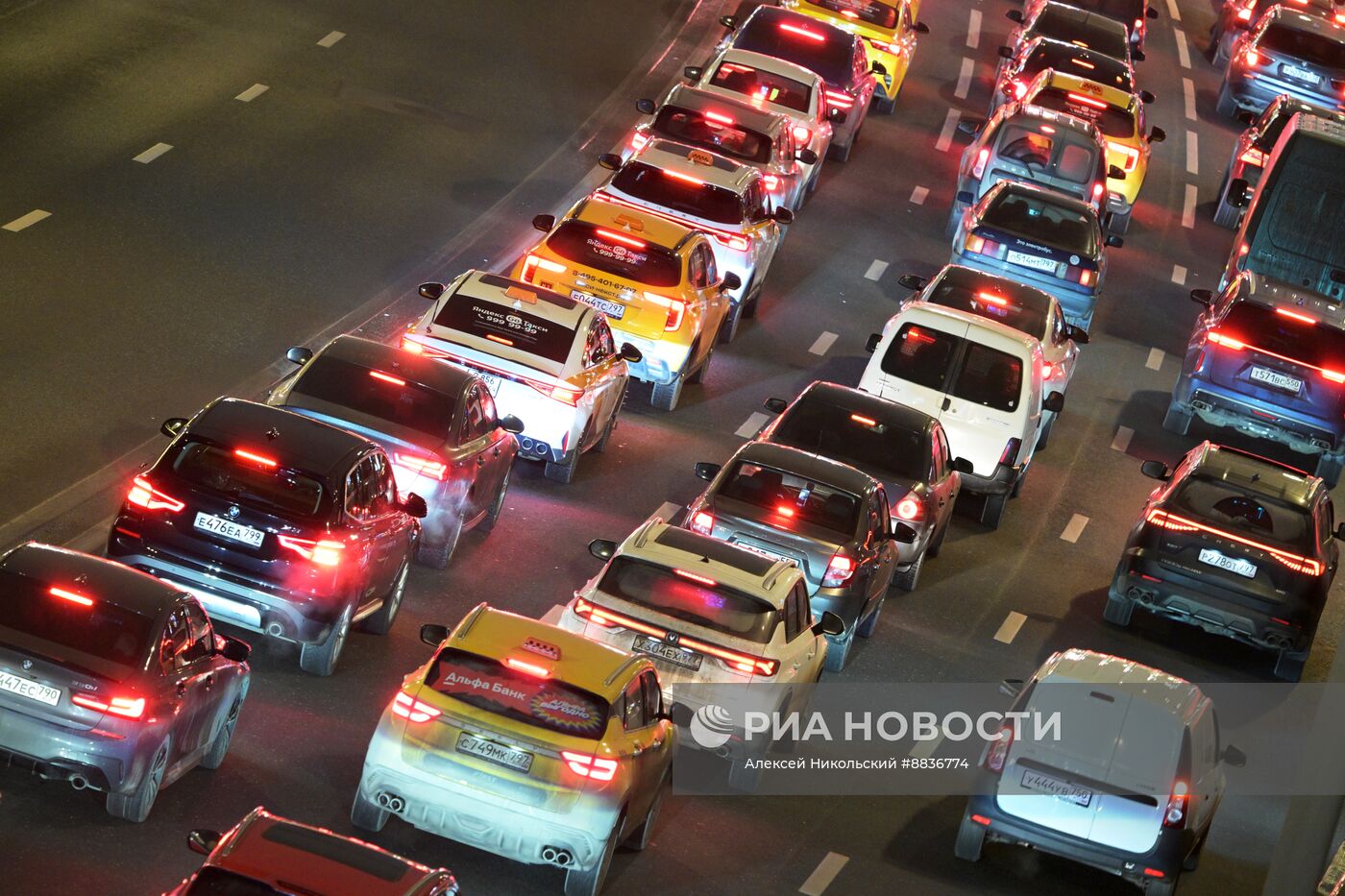 Пробки в Москве