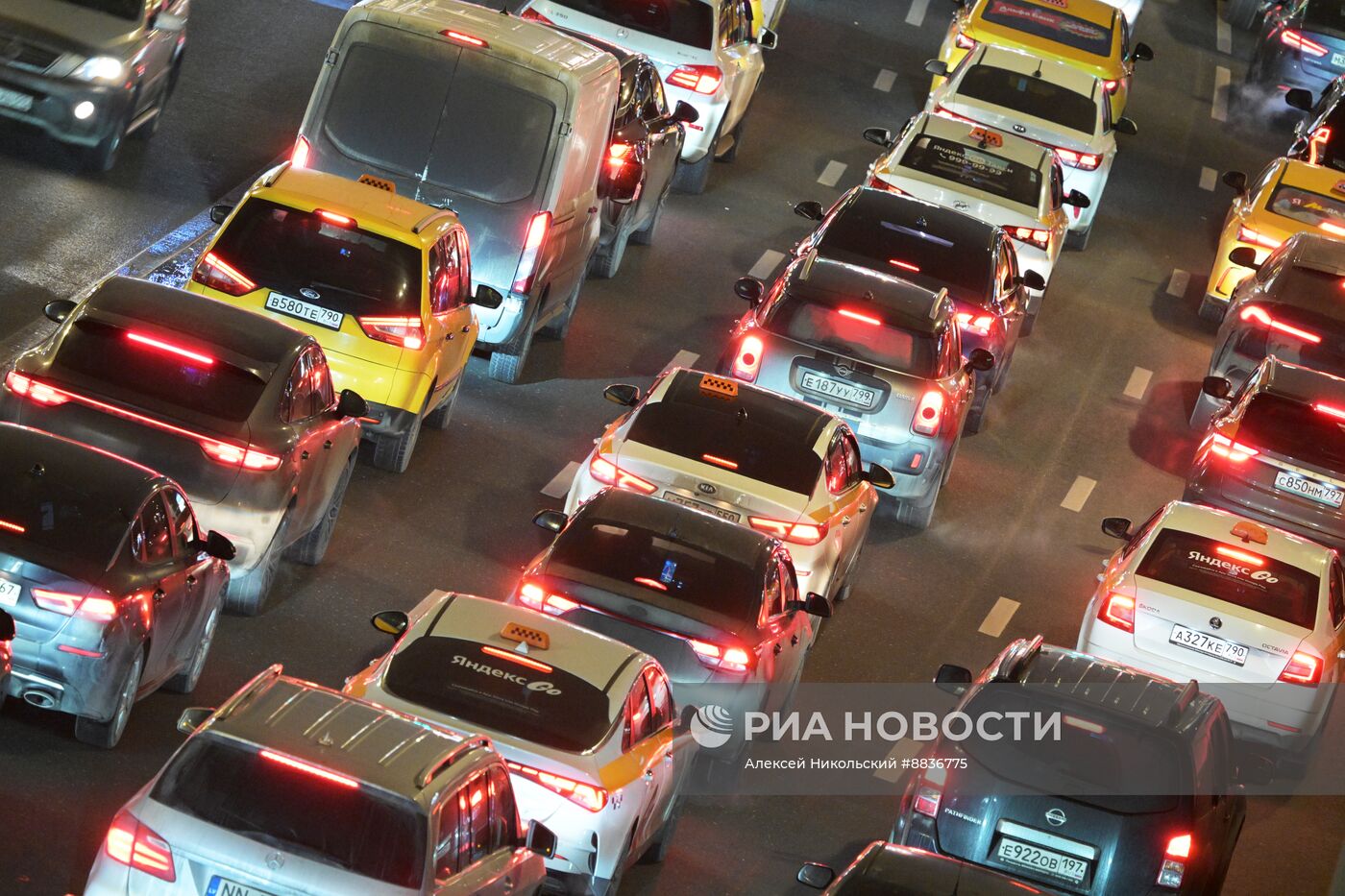 Пробки в Москве