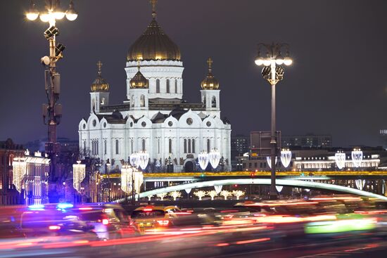 Пробки в Москве