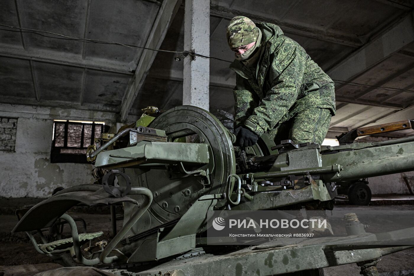 Работа ремонтного батальона на Запорожском направлении в зоне СВО