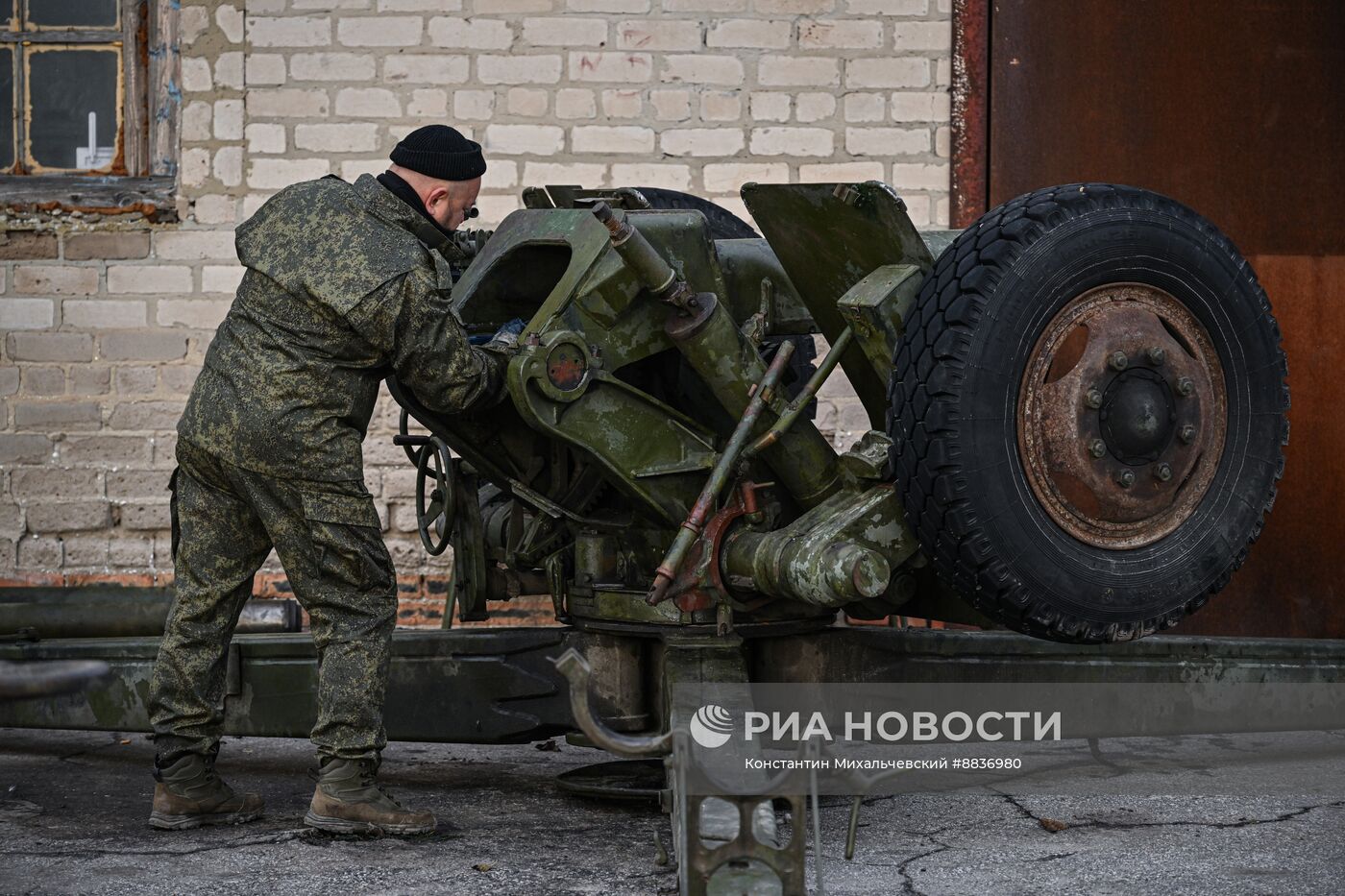 Работа ремонтного батальона на Запорожском направлении в зоне СВО