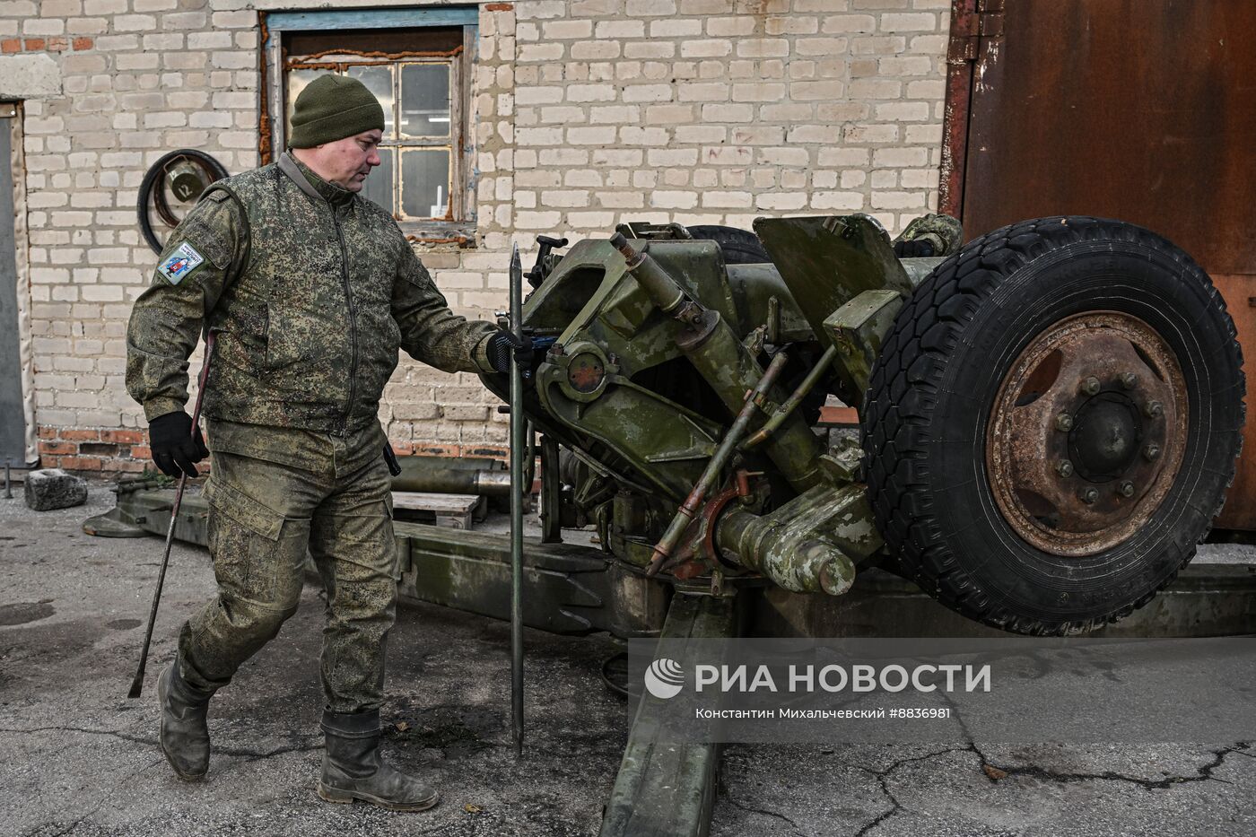 Работа ремонтного батальона на Запорожском направлении в зоне СВО