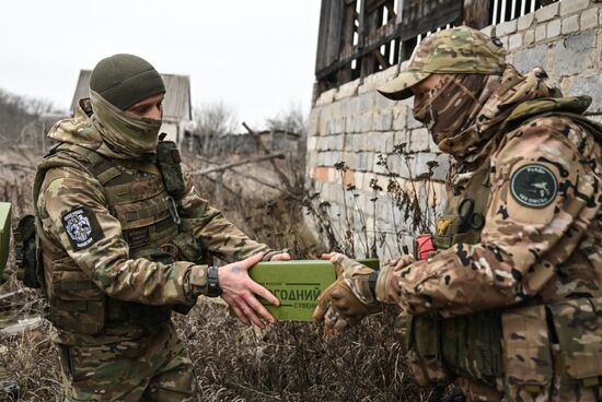 Подготовка военнослужащих группировки "Запад" к Новому году