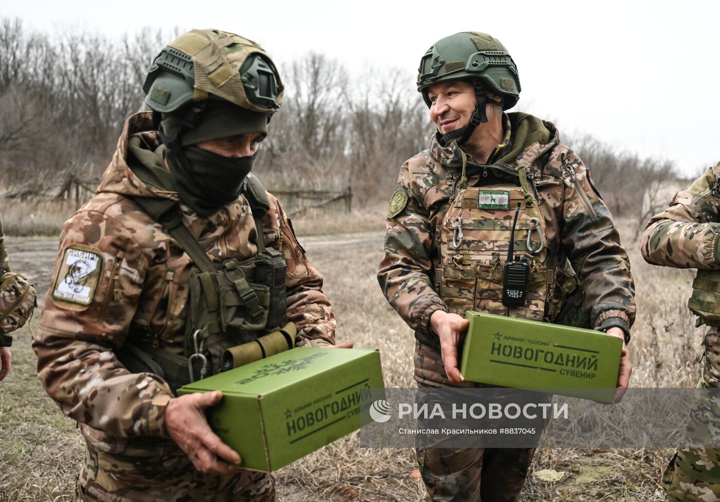 Подготовка военнослужащих группировки "Запад" к Новому году