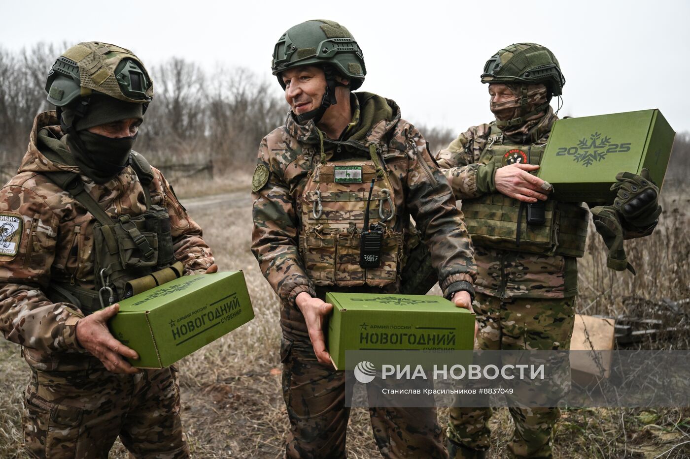 Подготовка военнослужащих группировки "Запад" к Новому году