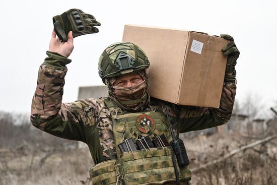 Подготовка военнослужащих группировки "Запад" к Новому году