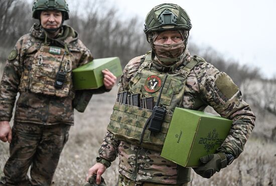 Подготовка военнослужащих группировки "Запад" к Новому году