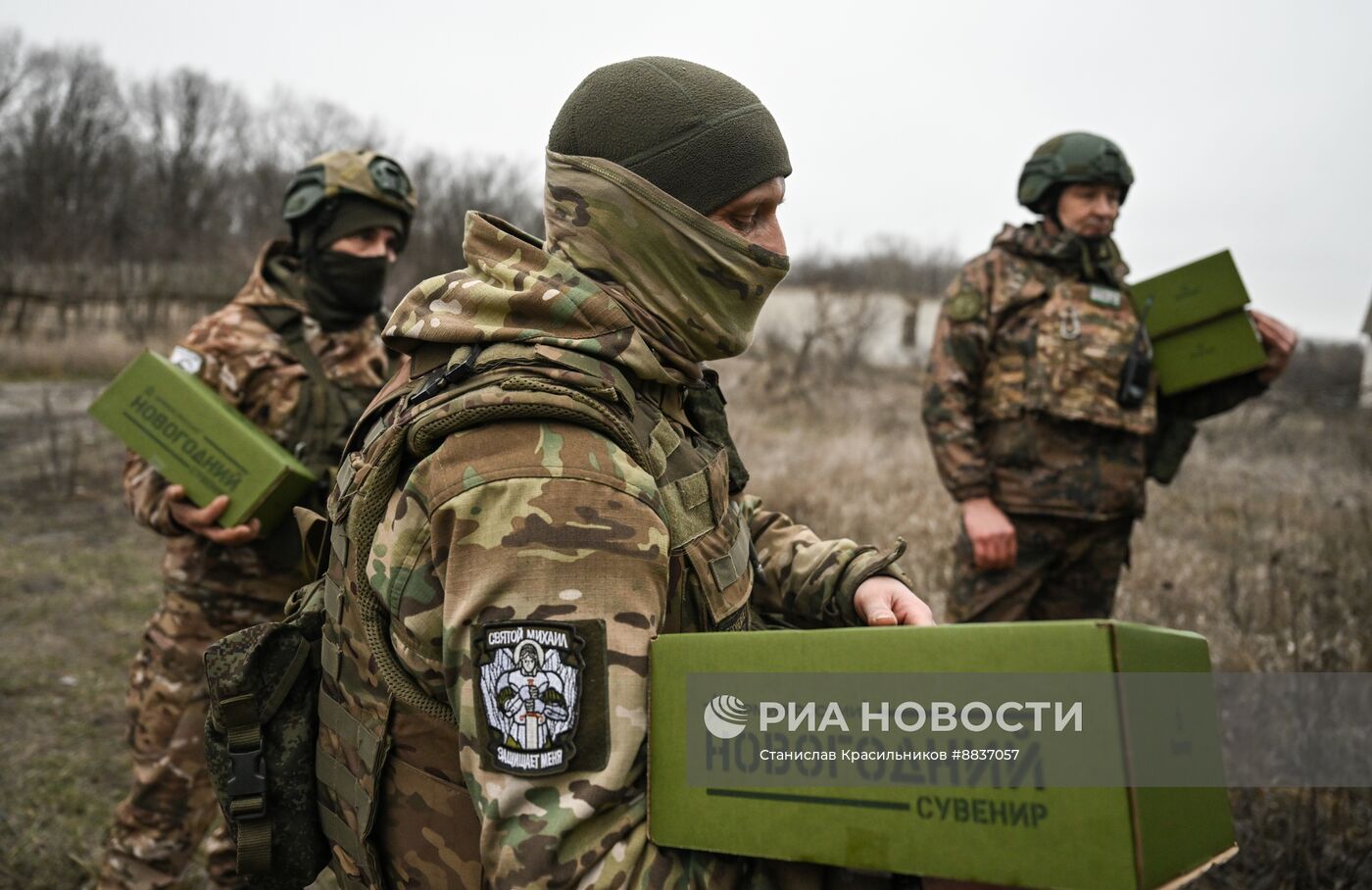 Подготовка военнослужащих группировки "Запад" к Новому году