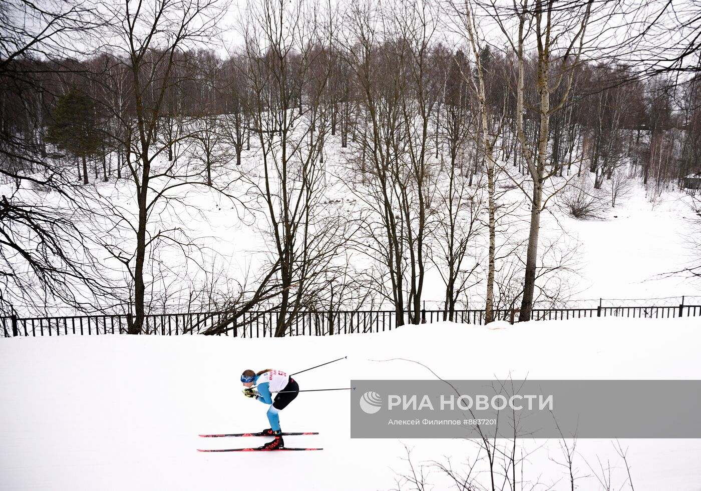 Всероссийские лыжные соревнования "Красногорская лыжня". Первый день