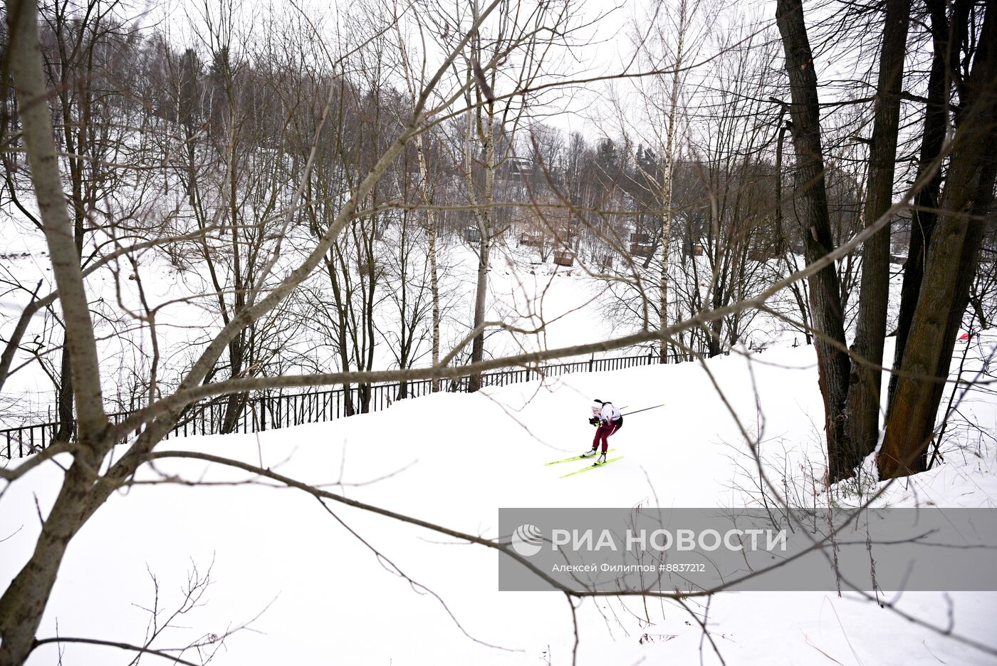 Всероссийские лыжные соревнования "Красногорская лыжня". Первый день