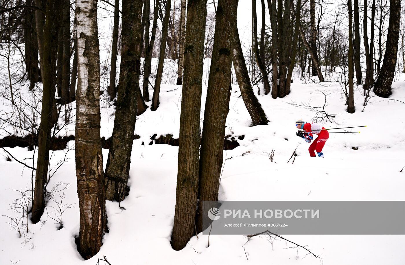 Всероссийские лыжные соревнования "Красногорская лыжня". Первый день