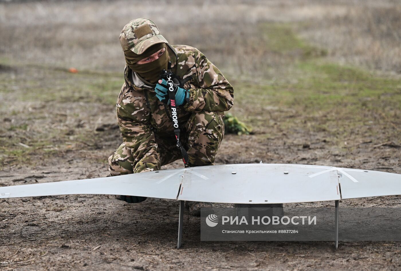 Боевая работа расчета БПЛА "Суперкам" группировки "Запад" на Краснолиманском направлении