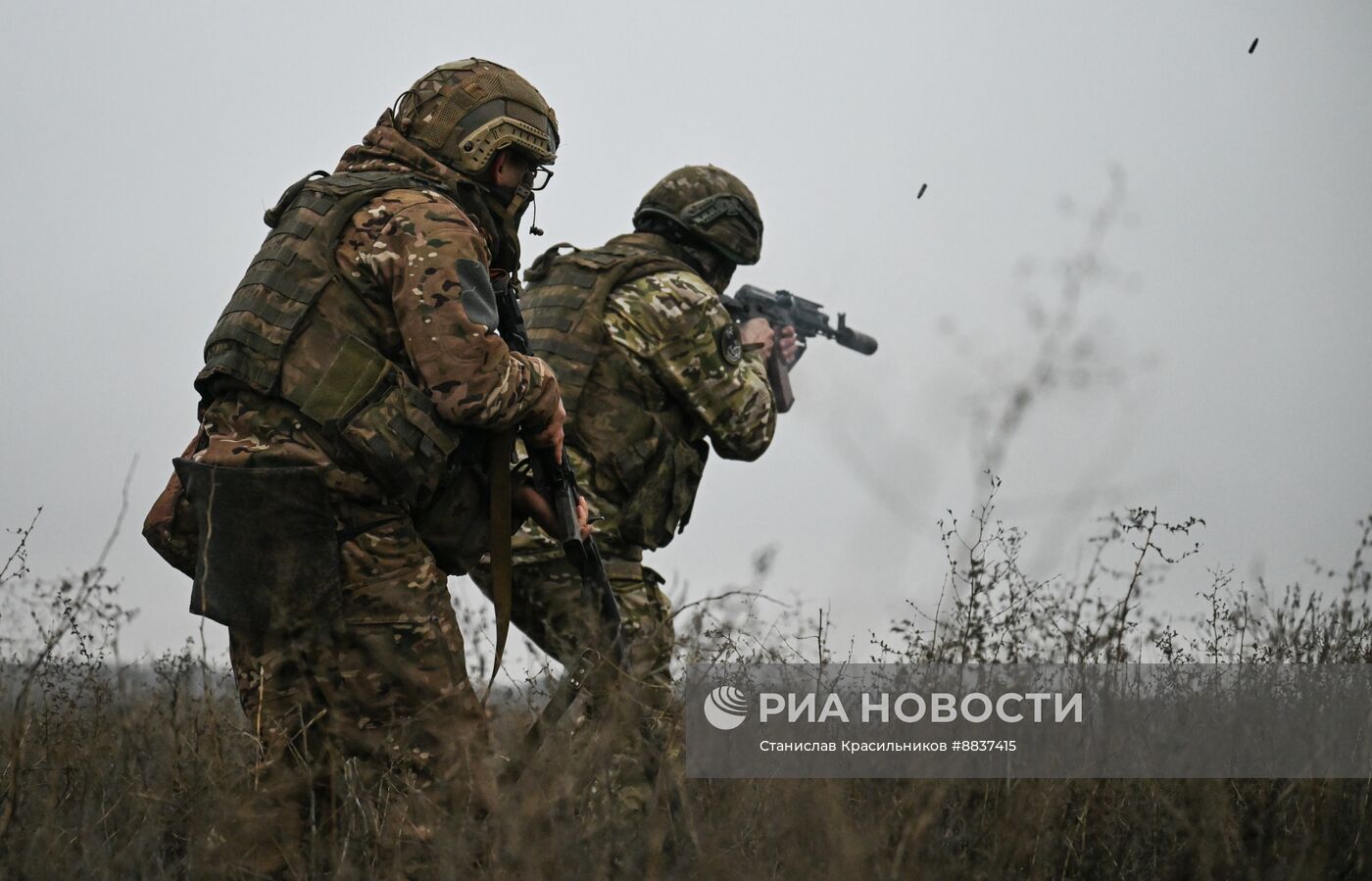 Боевое слаживание штурмовиков и расчетов БПЛА группировки "Запад" на Краснолиманском направлении