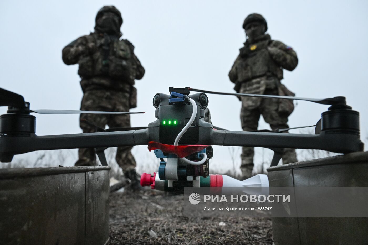 Боевое слаживание штурмовиков и расчетов БПЛА группировки "Запад" на Краснолиманском направлении