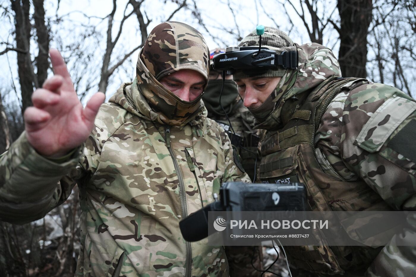 Боевое слаживание штурмовиков и расчетов БПЛА группировки "Запад" на Краснолиманском направлении