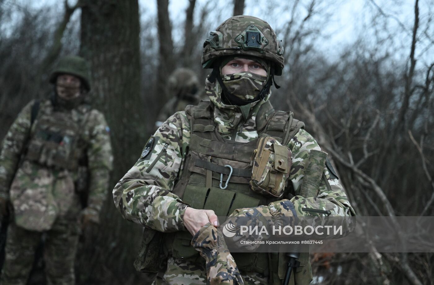 Боевое слаживание штурмовиков и расчетов БПЛА группировки "Запад" на Краснолиманском направлении