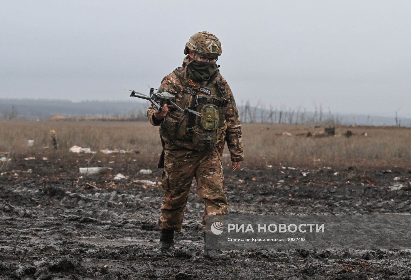 Боевое слаживание штурмовиков и расчетов БПЛА группировки "Запад" на Краснолиманском направлении