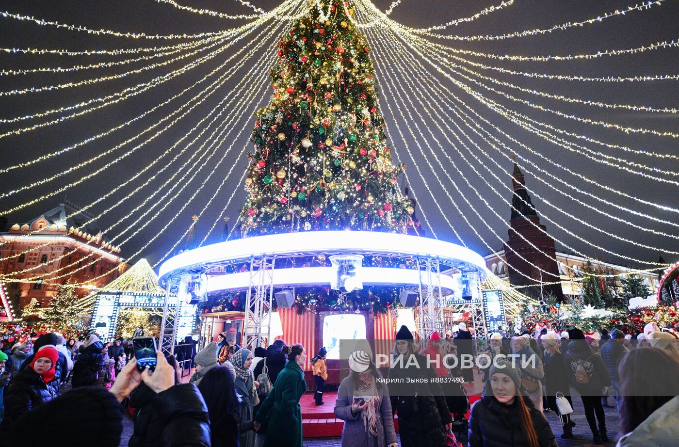 Предновогодняя Москва