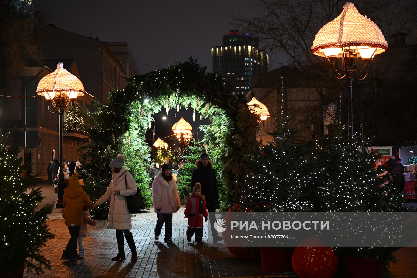 Предновогодняя Москва