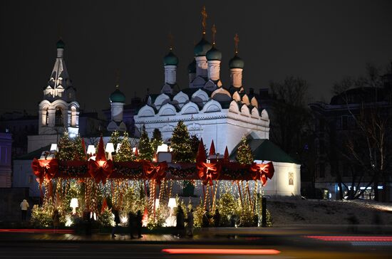 Предновогодняя Москва