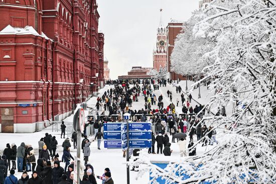 Предновогодняя Москва