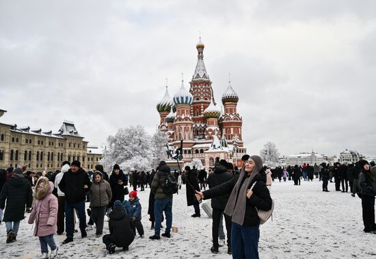 Предновогодняя Москва