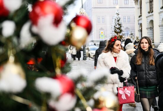 Предновогодняя Москва