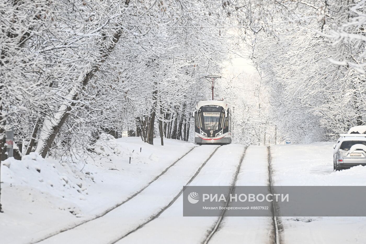 Снег в Москве