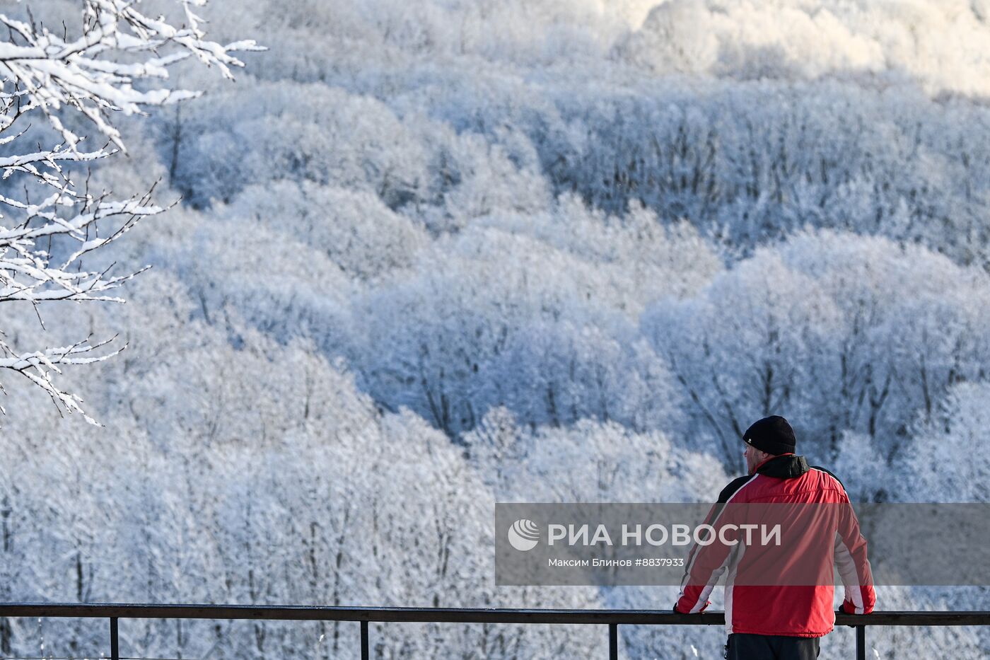 Снег в Москве