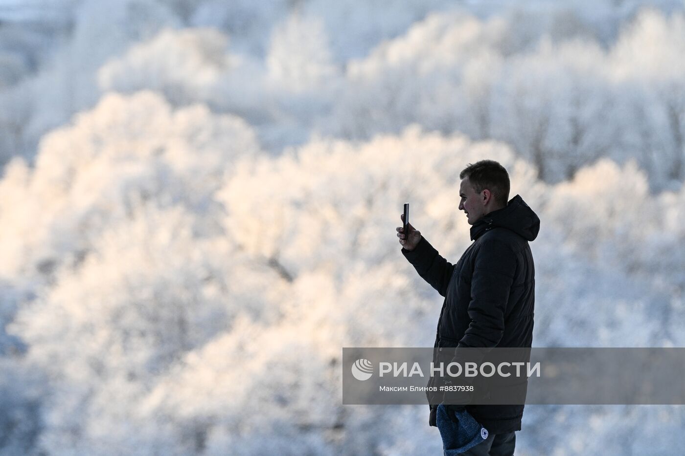 Снег в Москве