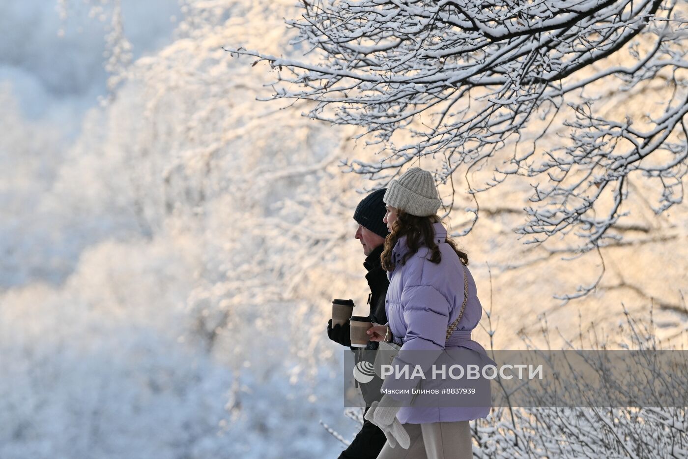 Снег в Москве