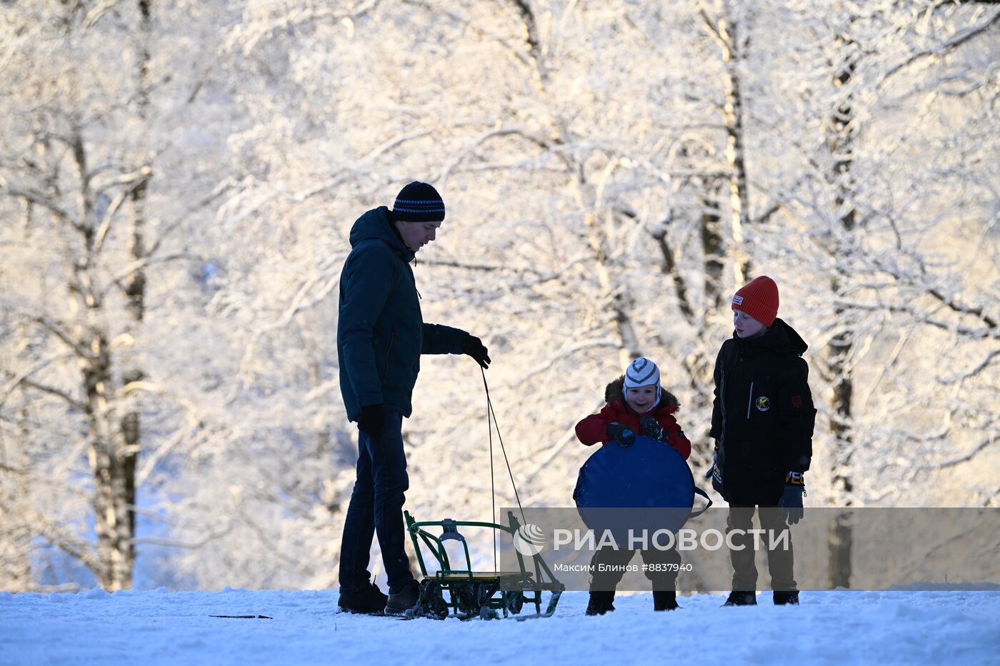 Снег в Москве