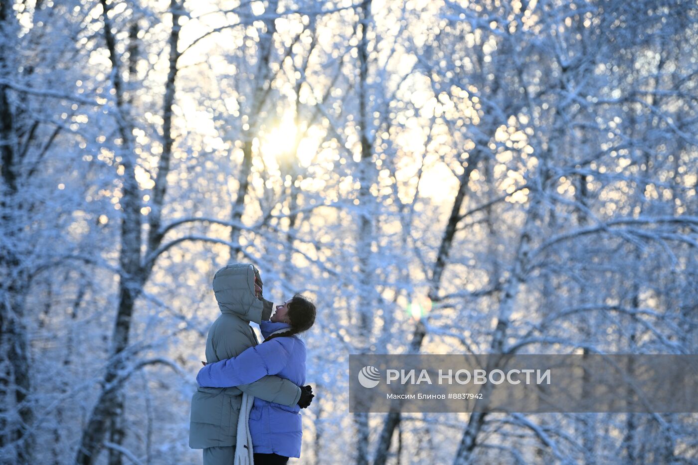 Снег в Москве