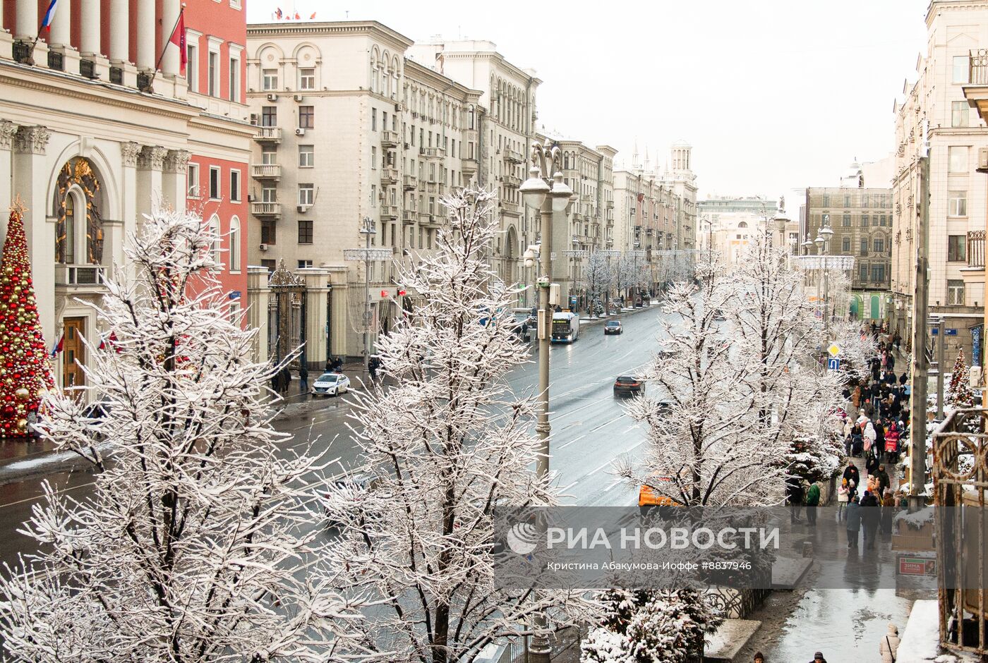 Предновогодняя Москва