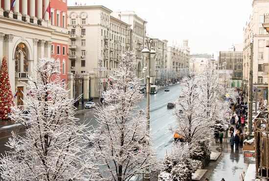 Предновогодняя Москва