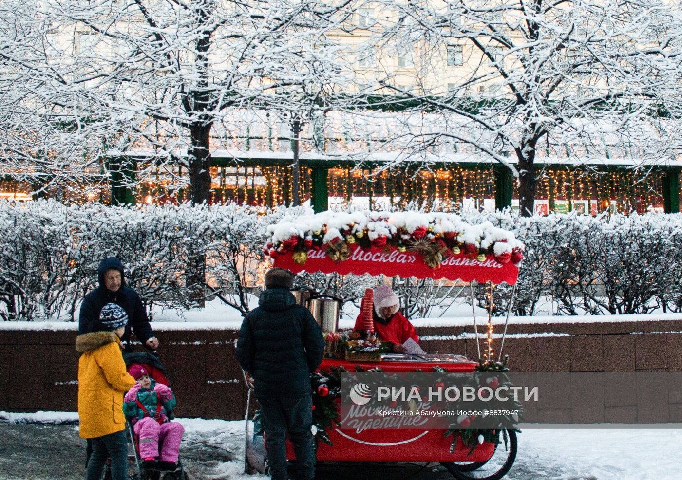 Предновогодняя Москва