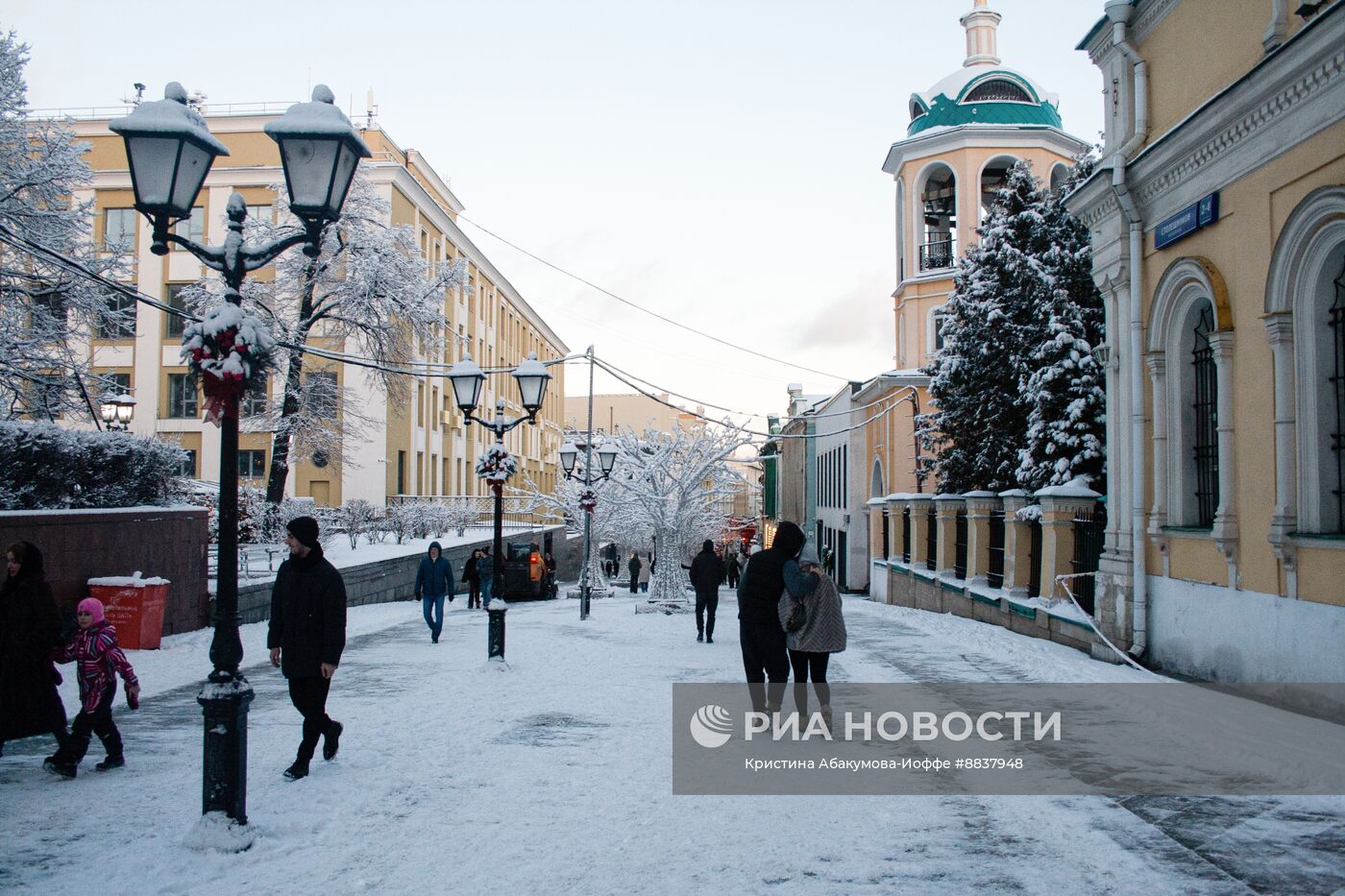 Предновогодняя Москва